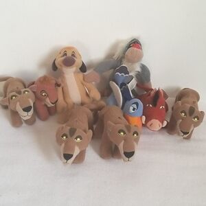 Vintage Lion King Simbas Ptide McDonalds Plush Toys